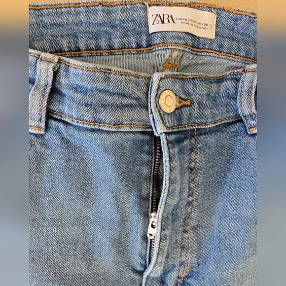 Zara Women's Skinny Jeans in Blue - Picture 11 of 13